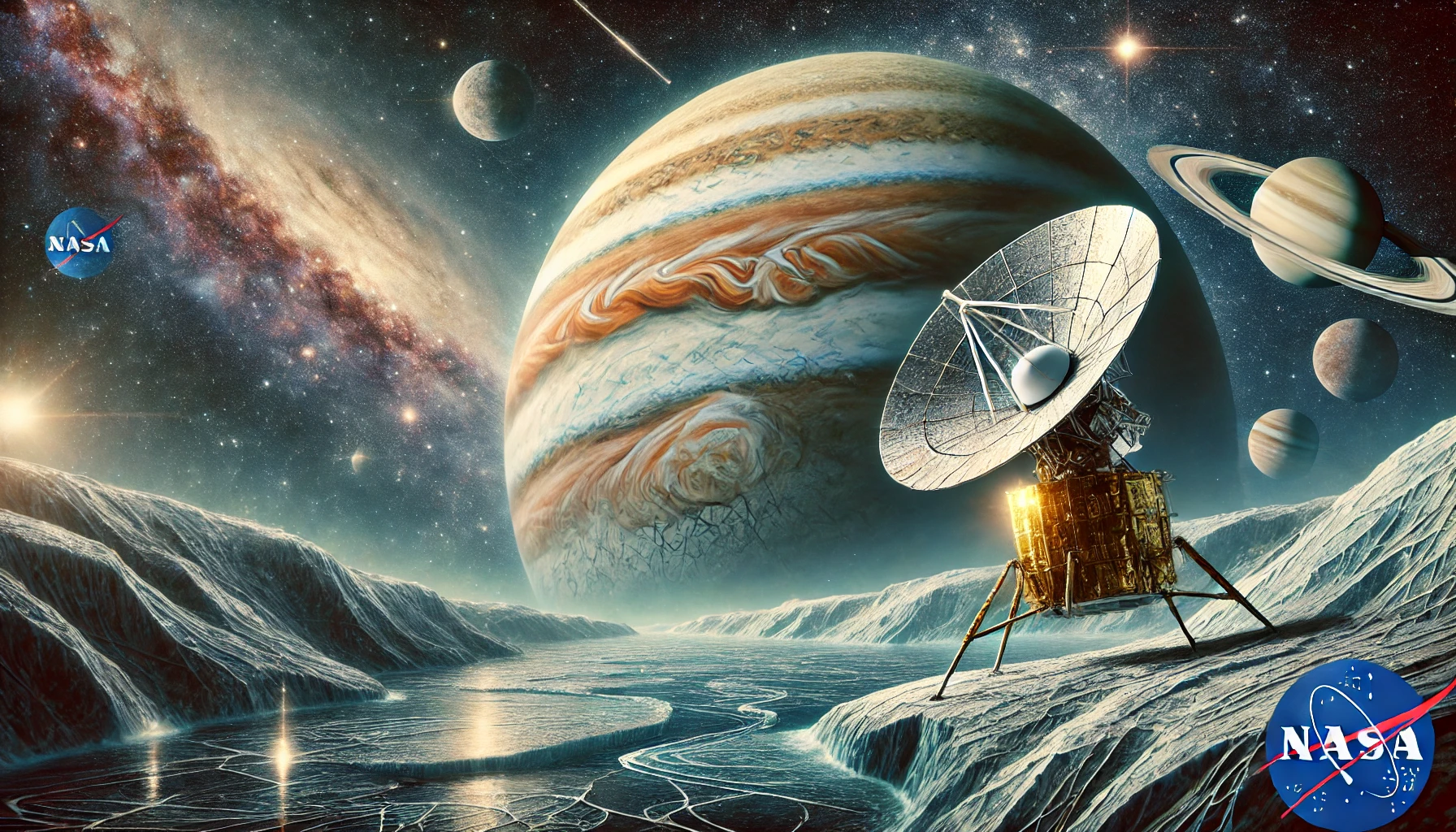 مهمة "ناسا" الأوروبية كليبر تبدأ رحلتها نحو قمر المشتري الجليدي